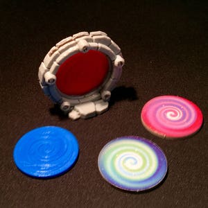 Arcadia Quest Portals with optional blue and red token image 4