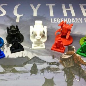 Scythe Building Token Set image 3