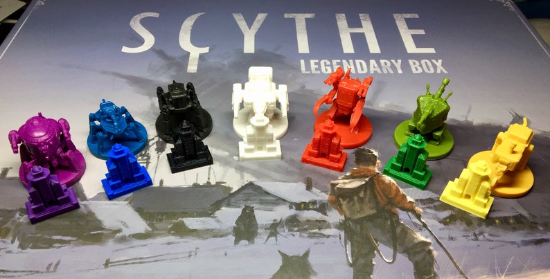 Scythe Building Token Set image 3