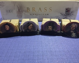 Brass: Birmingham Deluxe Player Token Holders (qty 4)