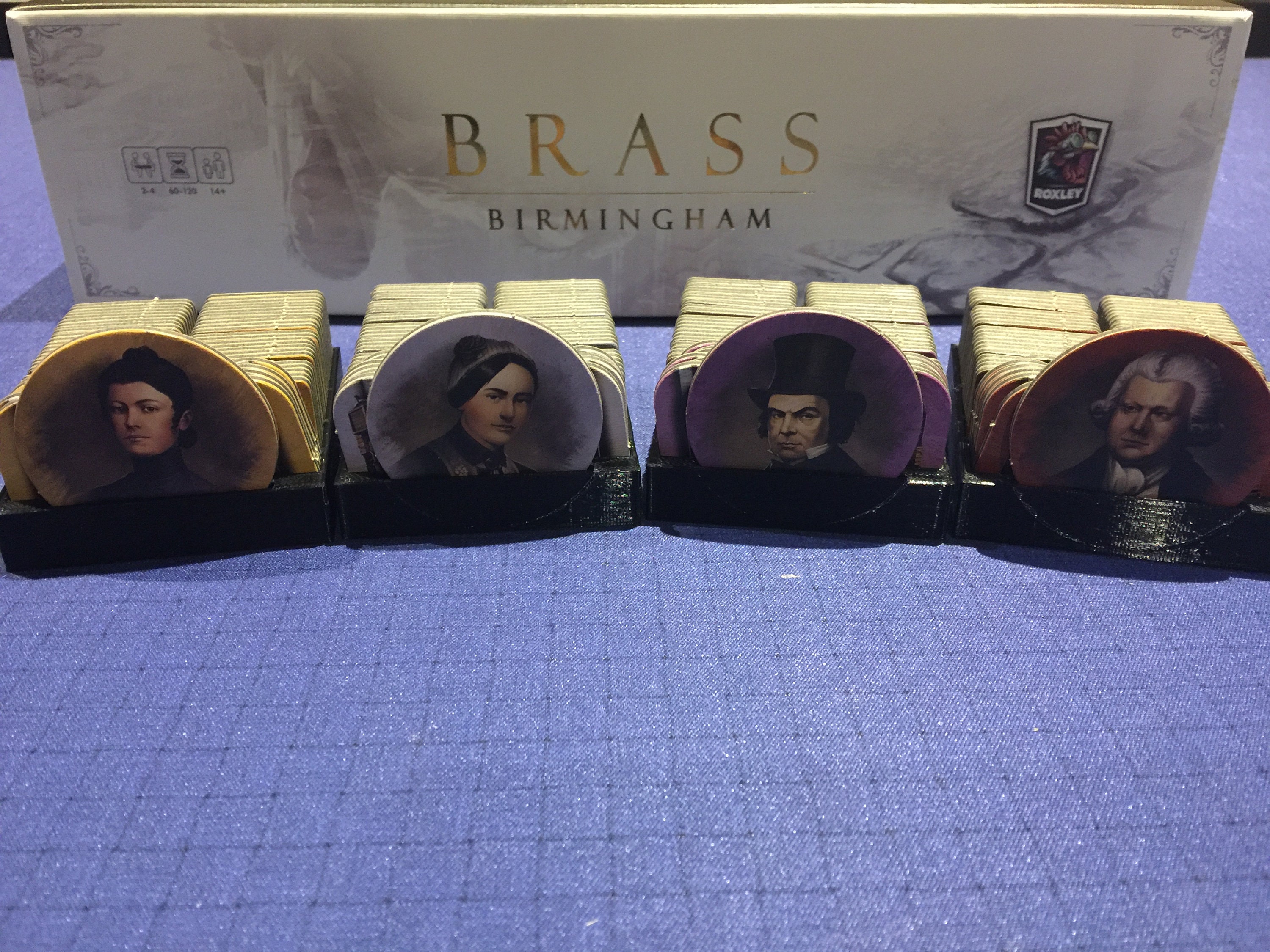 Brass: Birmingham Deluxe Player Token Holders qty 4 -  Canada