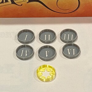 Western Legends Player Tokens set of 43 tokens image 2