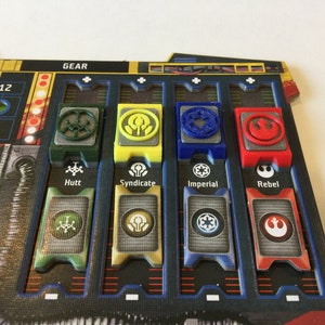 Star Wars Outer Rim Reputation Tokens (4 set of 4)