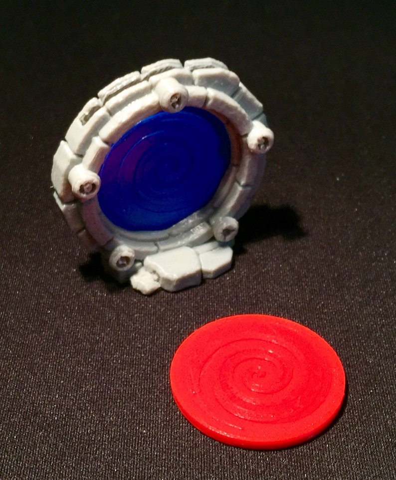 Arcadia Quest Portals with optional blue and red token image 3