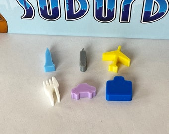 Suburbia Location Tokens (63 tokens)