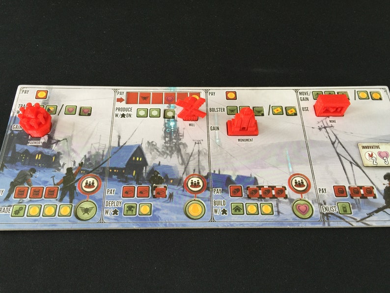 Scythe Building Token Set image 4