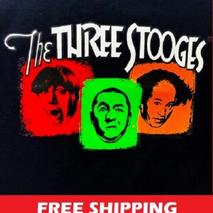 T-Shirt-THREEE STOOGES-Logo