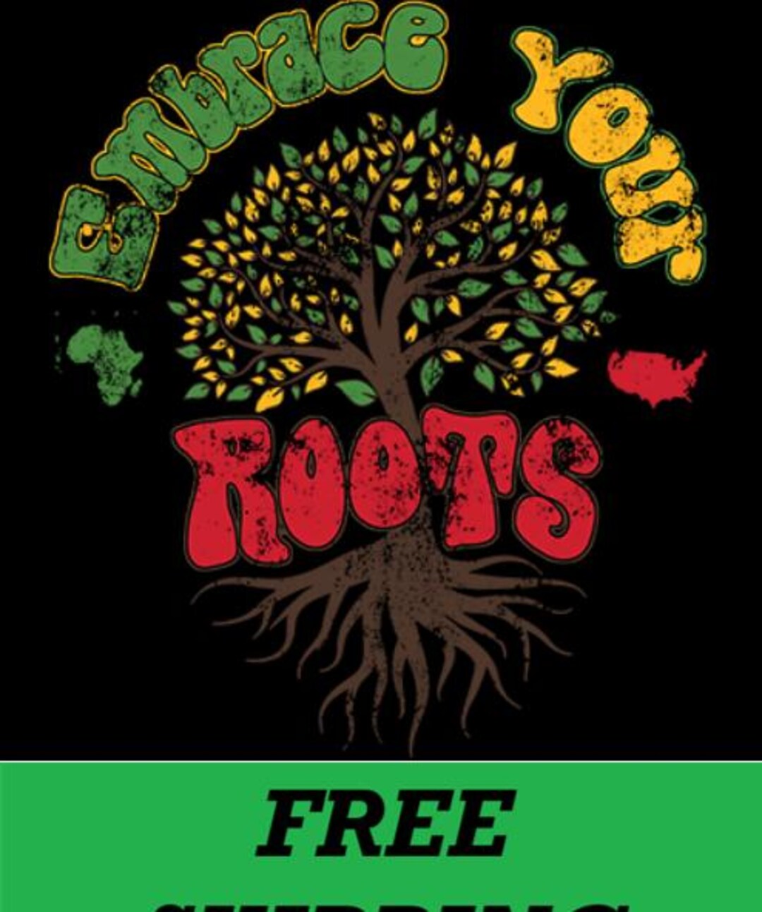 Afro Like Roots T-shirt-embrace YOUR Roots-african American History - Etsy