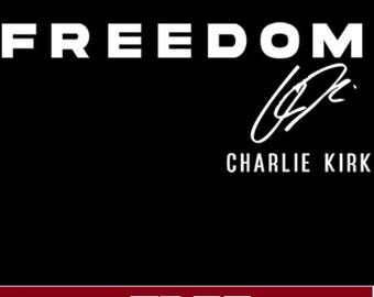 T-Shirt-FREEDOM-Charlie Kirk-