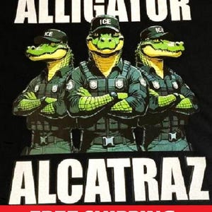Trump-T-Shirt--ALLIGATOR ALCATRAZ