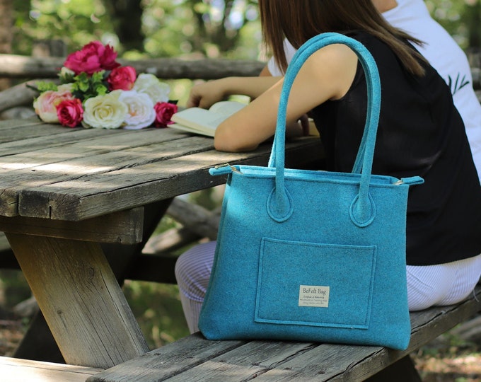 "Alice" shopping bag with handles