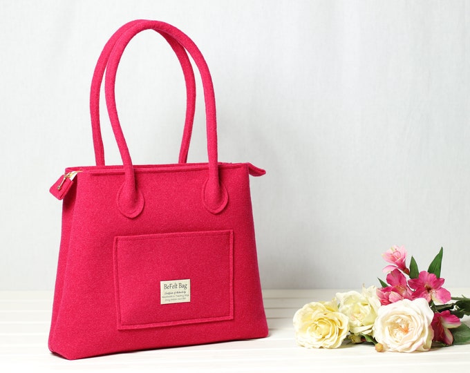 "Alice" shopping bag with handles