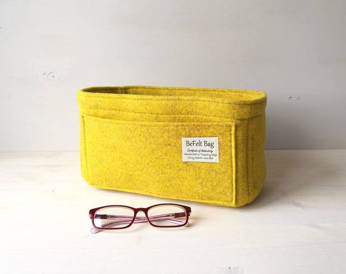 Organizer for bag acid yellow color