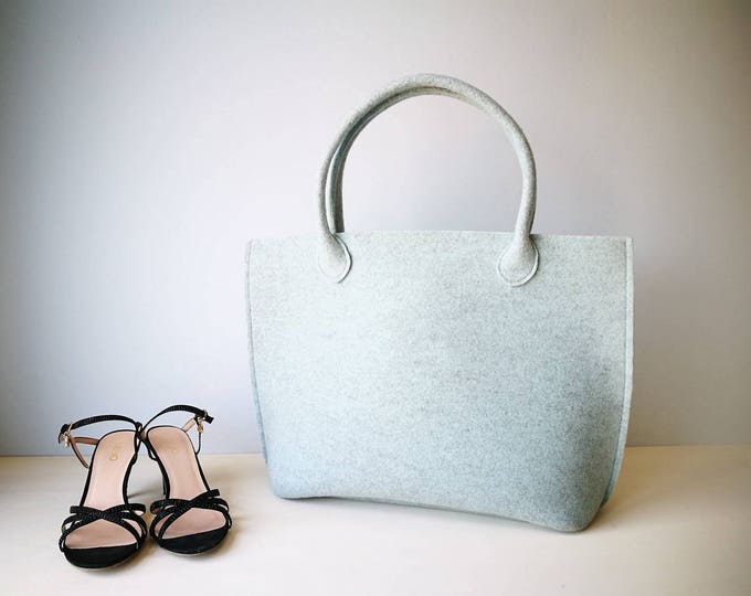 "Giada" bag ice color
