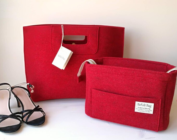 "Elena" handbag with organizer