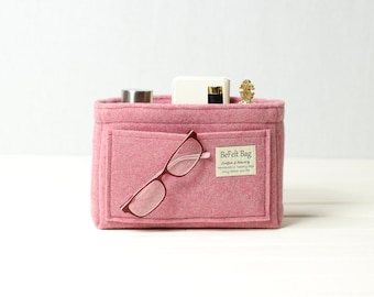 Organizer for bag pink color