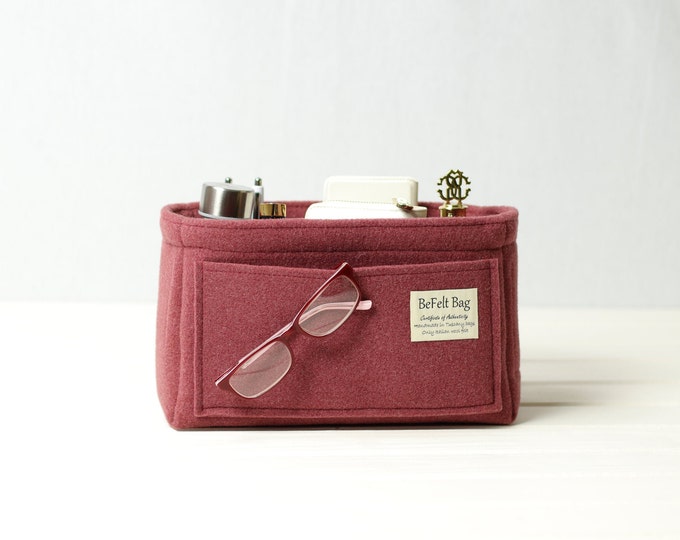 Organizer for bag, blush color