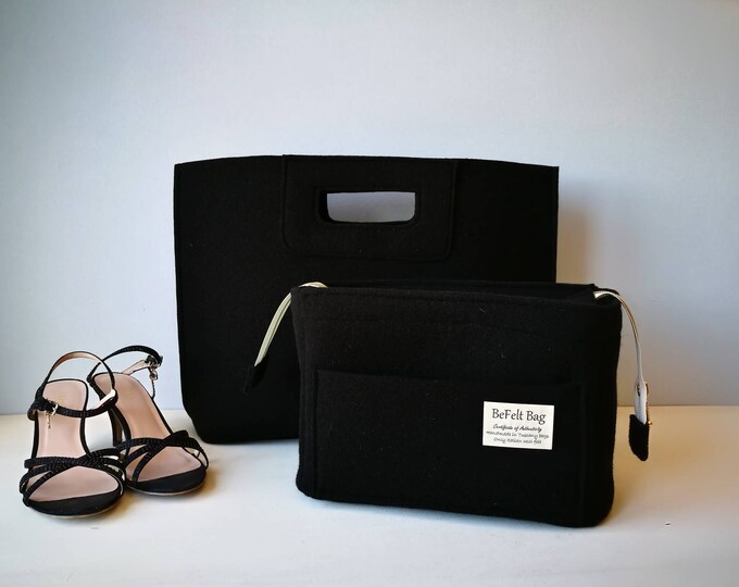 "Elena" handbag with organizer