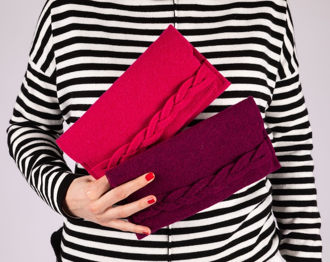 Wallet with braid
