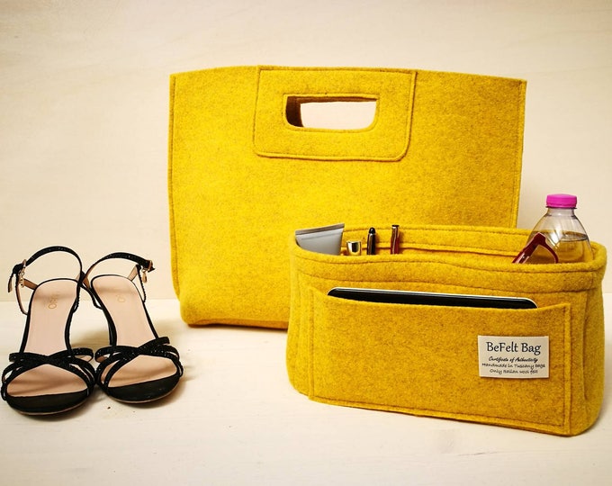 "Elena" handbag with organizer