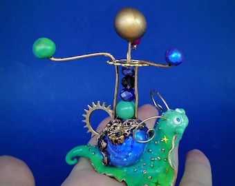 Orrery fantasy handmade critter