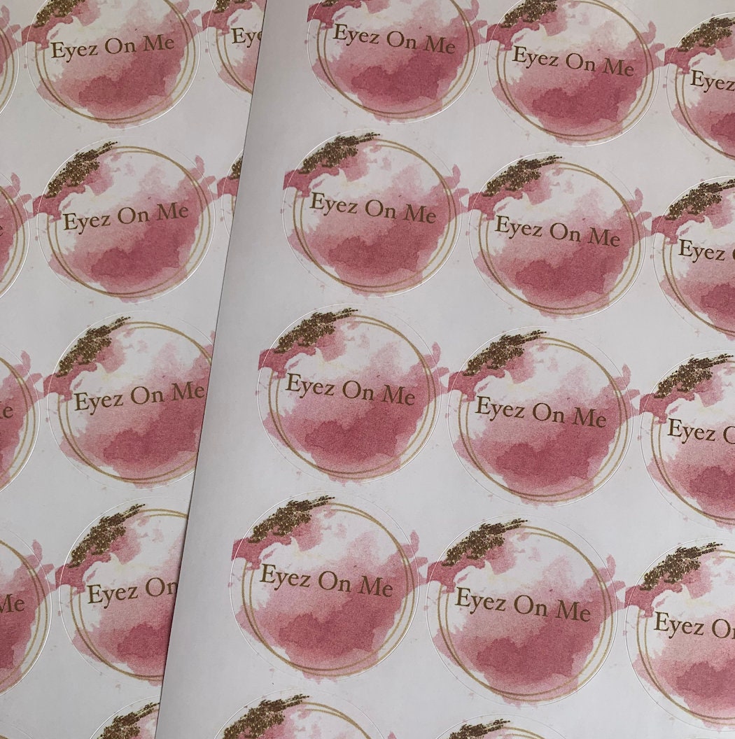 45mm Gloss stickers your design Etsy