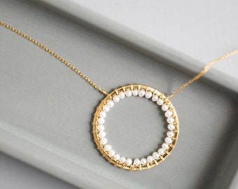 Collier de mariage de perle pour femmes | Cadeau de demoiselle d’honneur | Cadeau d’anniversaire de juin