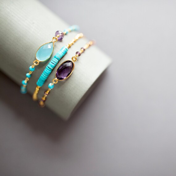 Stackable birthstone bracelets deals