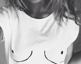 Boob Shirt. Boobs Shirt. Boobies Shirt. Women's rights Shirt. Feminist Shirt. Tumblr Shirt. Boob boobs T-Shirt. S-2XL.