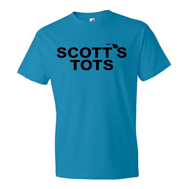 Scotts Tots Shirt Michael Scott S Tots Shirt The Office Etsy
