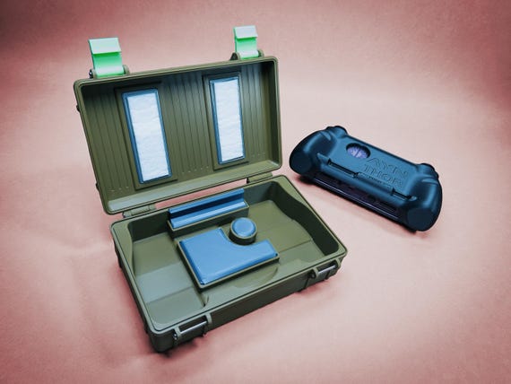 ProtoPrintLab AYN Thor Grip Case - Rugged Travel Hard Shell with TPU and Felt