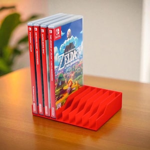 Game Case Organizer for Switch 1 and 2 | Holder for 8 to 12 Games