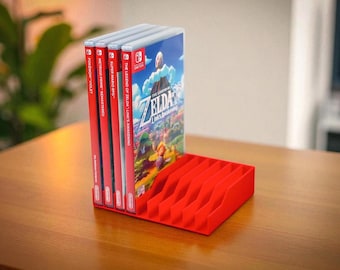 Game Case Organizer for Switch 1 and 2 | Holder for 8 to 12 Games