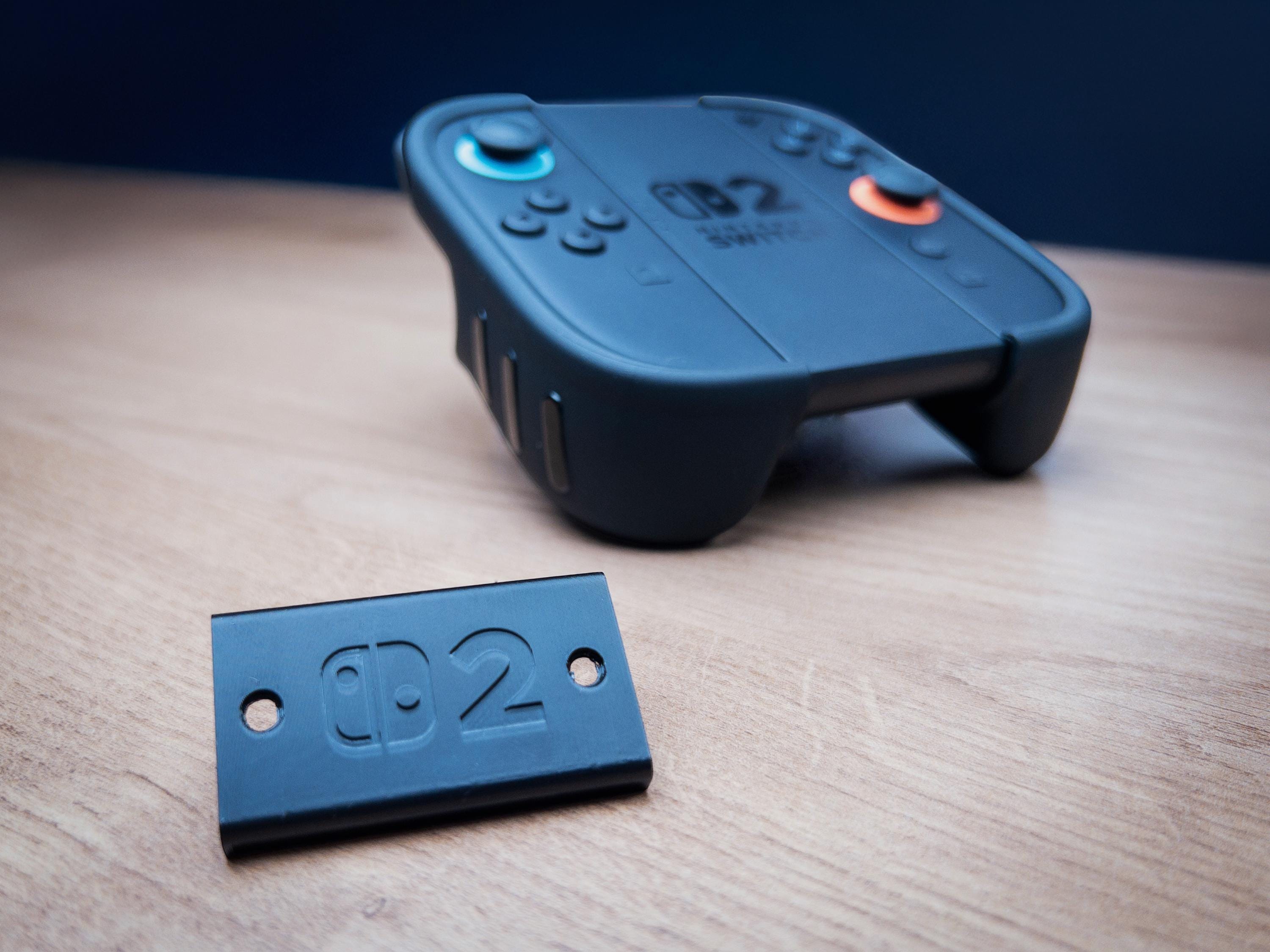 Switch 2 Joy-con Grip Cover Plate for Third-party Grips (like