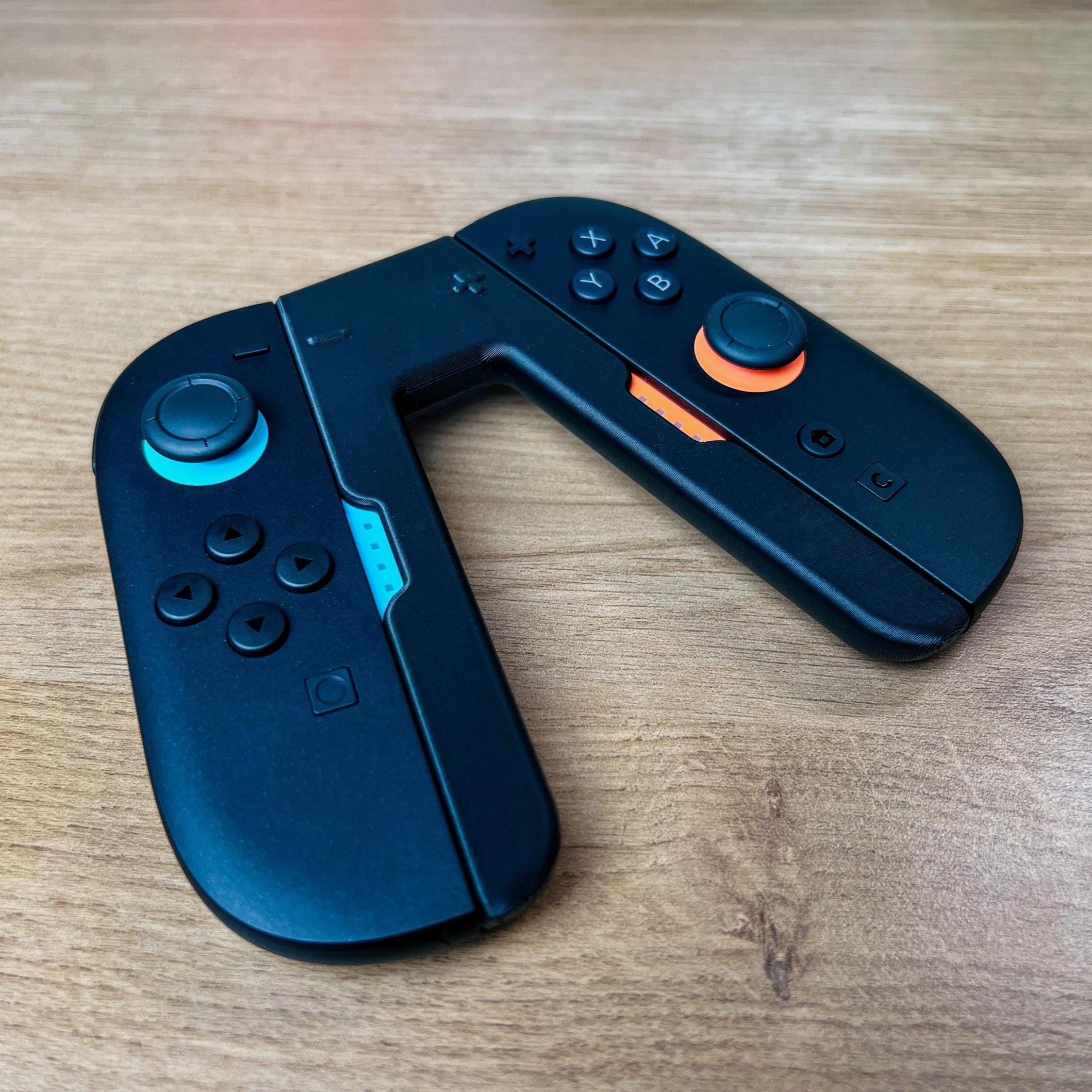【美品】カスタムJoy-con　BLACK×PINKメタリック 美品】カスタムJoy-con BLACK×PINKメタリック