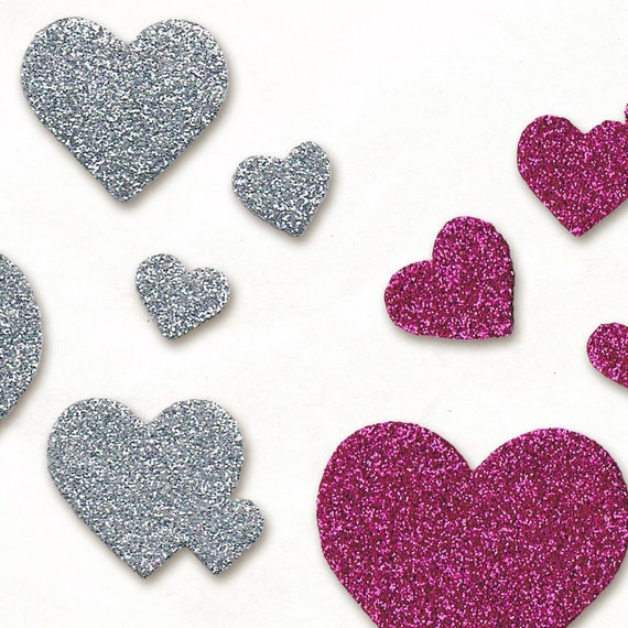 Hello Hobby Glitter Foam Stickers - Flowers, Multicolor