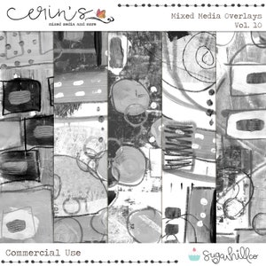 Superposition de supports mixtes Vol. 10 ~ Fond de journal indésirable ~ Texture peinte à usage commercial ~ Pages de journal d'art numérique de collage peint ~ Mark Making Fun