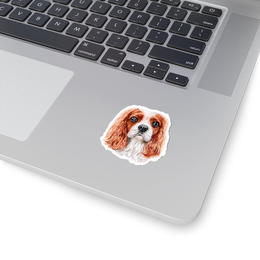 Cavalier King Charles Spaniel Sticker~hand Drawn Dogs Kiss-cut Decal ...
