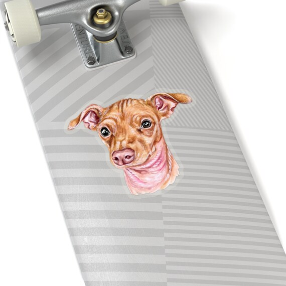 Chiweenie Stickerhand Drawn Dogs Kiss cut Decalpretty Pet