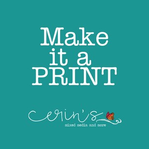 Make it a PRINT Add-On for Custom Digital Wall Art Orders