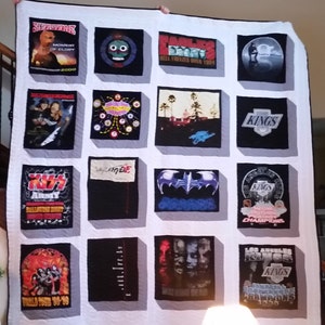 Shadowbox T-Shirt Quilt