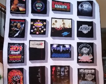 Shadowbox T-Shirt Quilt