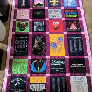 Graduation T-Shirt Quilt