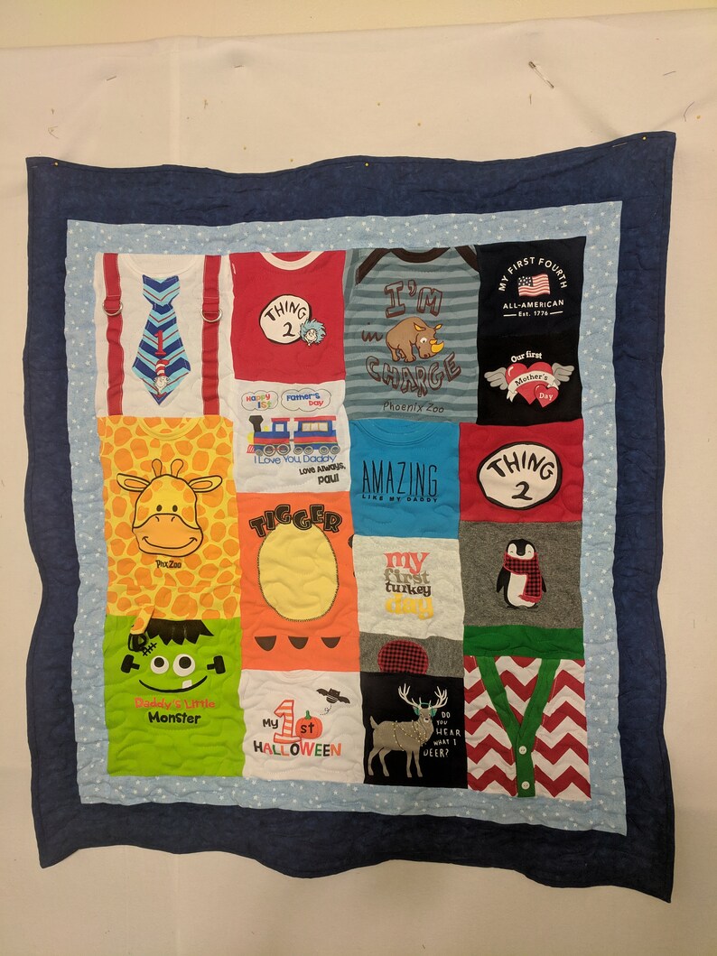 Onesie Quilt Etsy