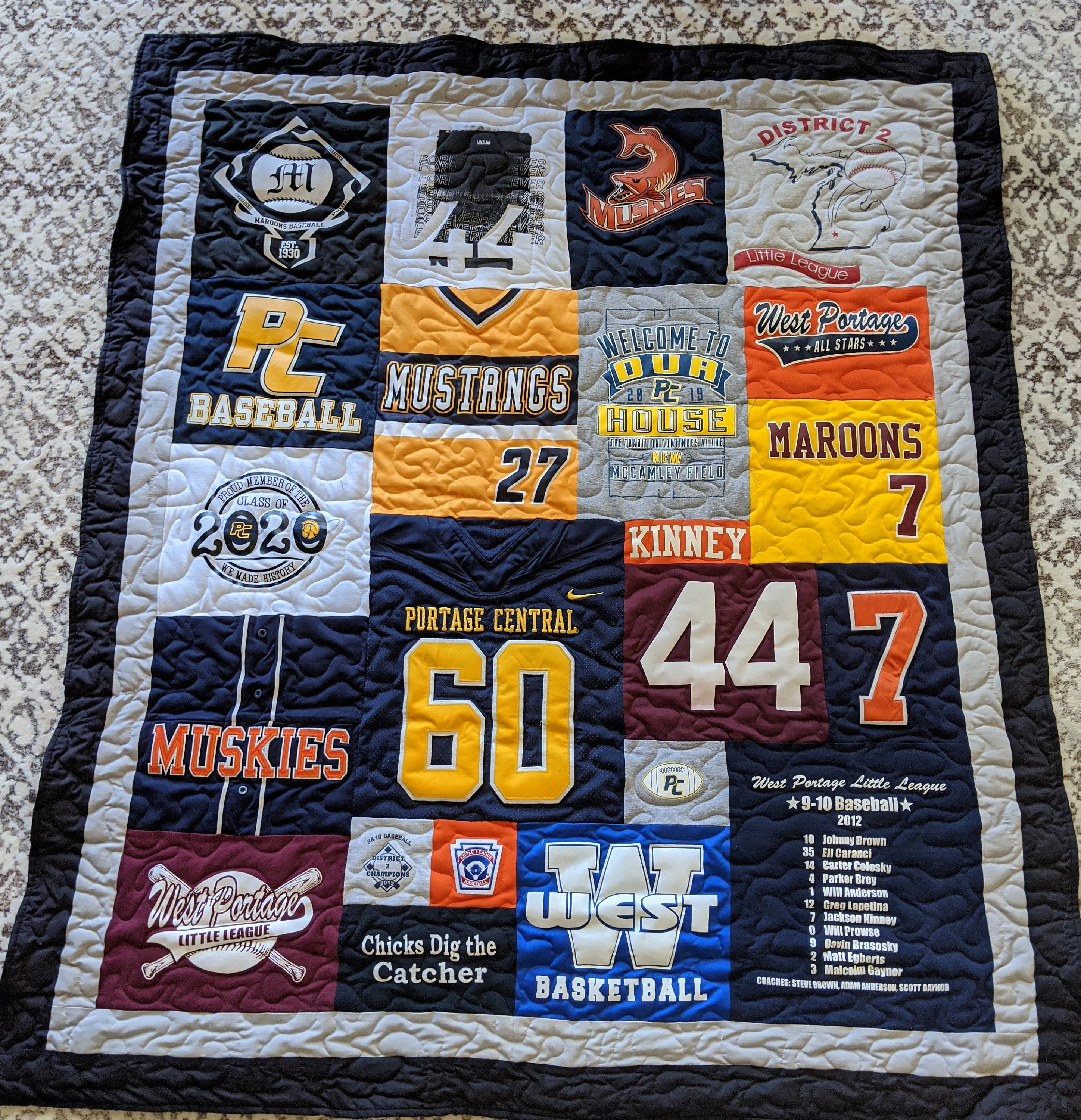 tshirt blanket etsy