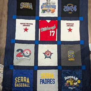 Graduation T-Shirt Quilt