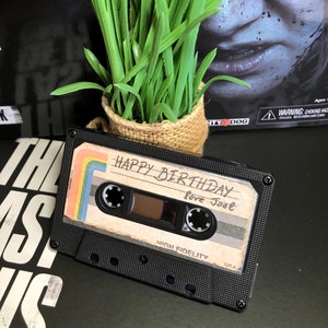 "The Last of Us Geburtstags-Kassette, Ellie's Apollo 11 Start ""Happy Birthday, Love Joel"" Arbeitstonband, TLOU Cosplay Kassette Geschenk
