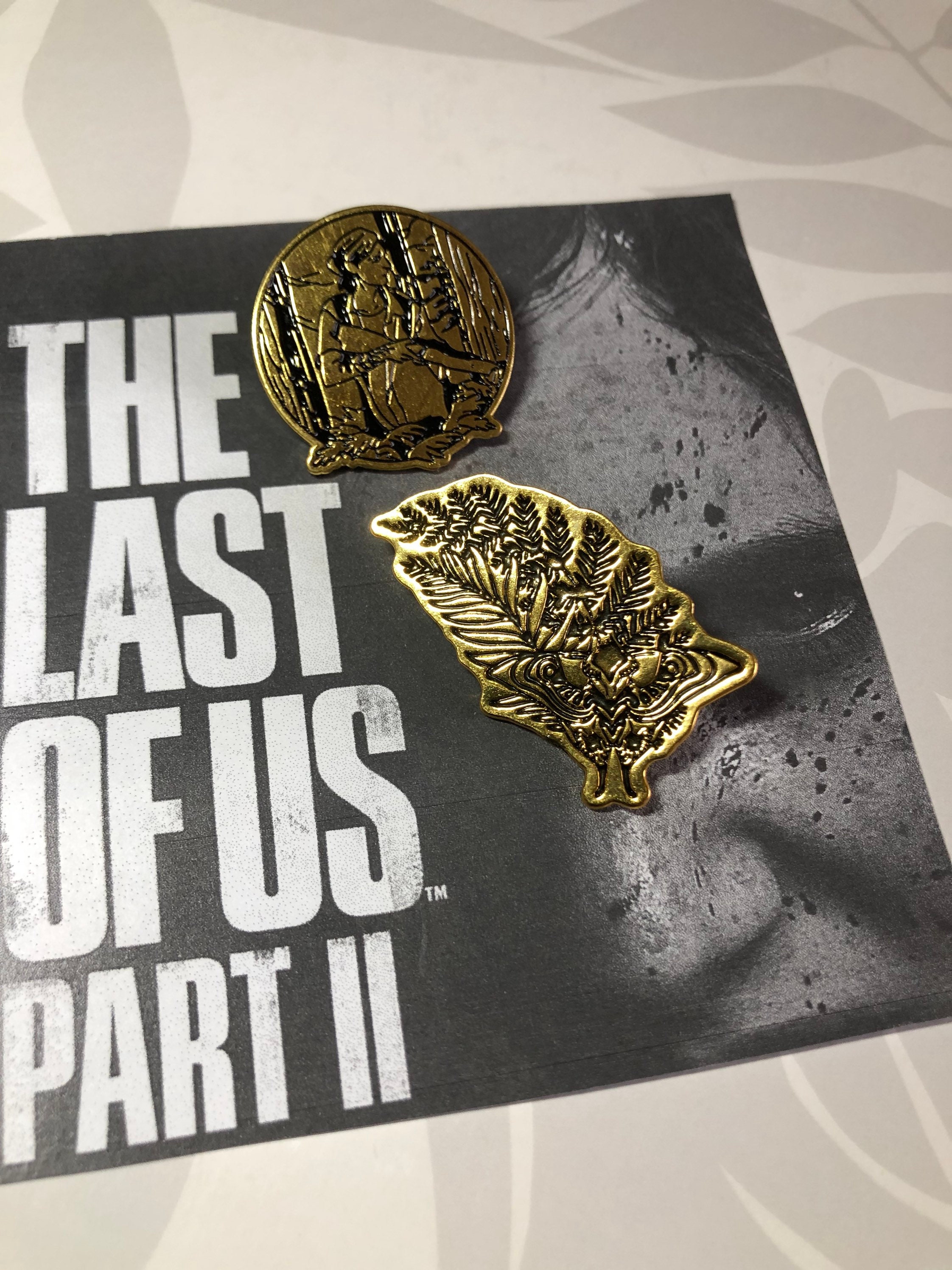 The Last of Us Part 2 Ellie Edition Pin Badge NEW Happy -  Norway