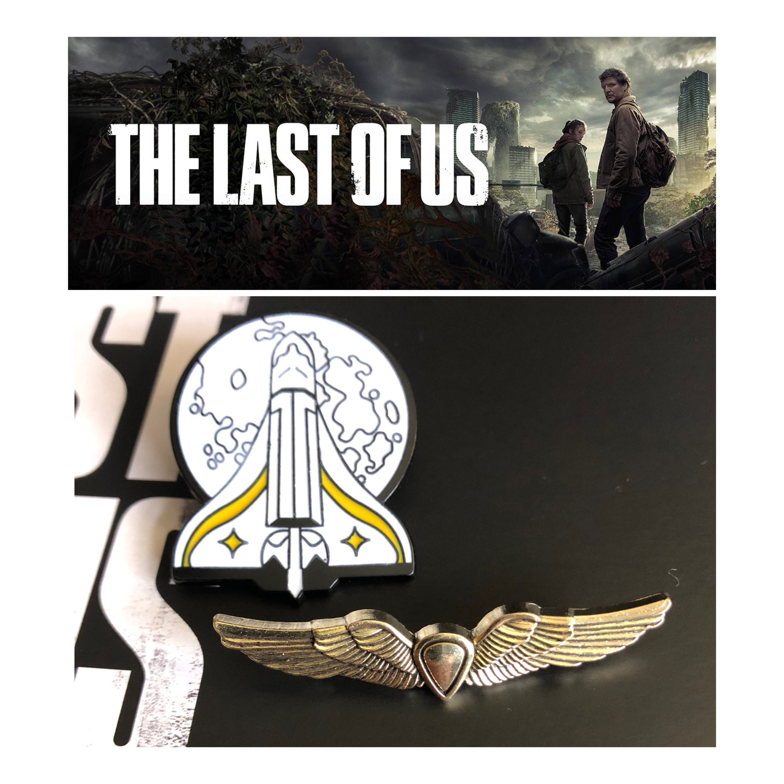 The Last Of Us II Brooches Ellie Tattoo Black Gold Backpack Pin  Collectibles Metal Cosplay Badge Gift Bag Accessory