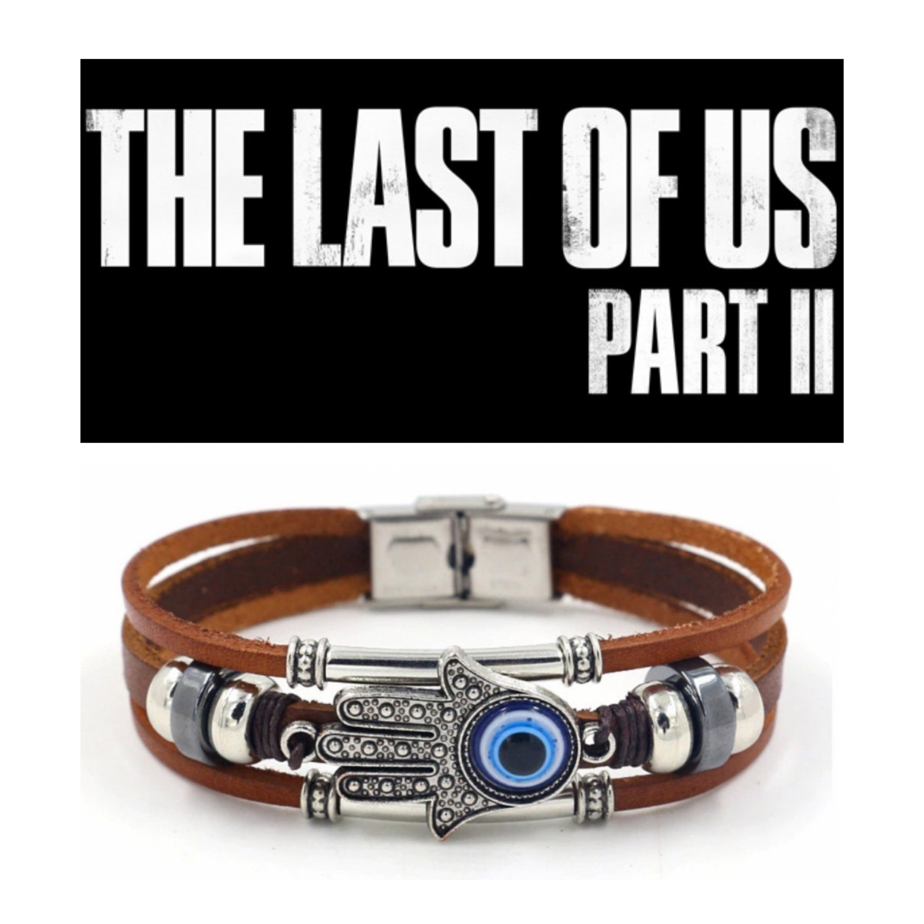 The Last Of Us Part 2 Ellie s Dina s Bracelet TLOU Sticker New TLOU 2 Hamsa Bracelet Limited UK stock Fast Free Uk 1st class post